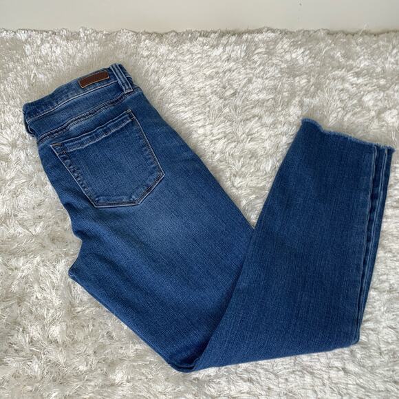 Blank NYC The Reade Crop Sz 30 Raw Hem - Picture 1 of 7